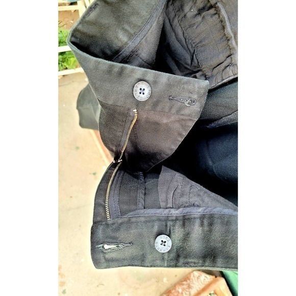 Kenneth Cole New‎ York Black Stretch Preppy Cotton Men's Dress Pants - Picture 6 of 11